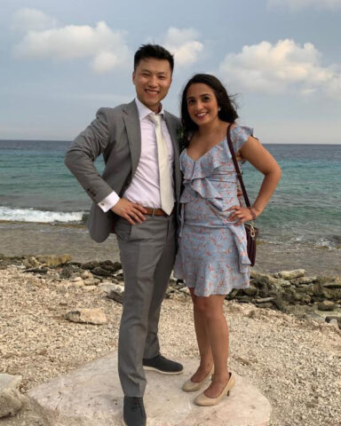 In Curacao for Mike and Michelle's Wedding
